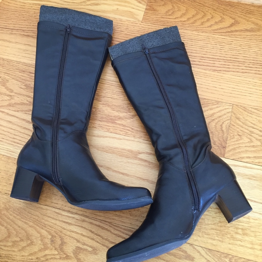NEW Dark Brown Collette Stretch Boot 8.5